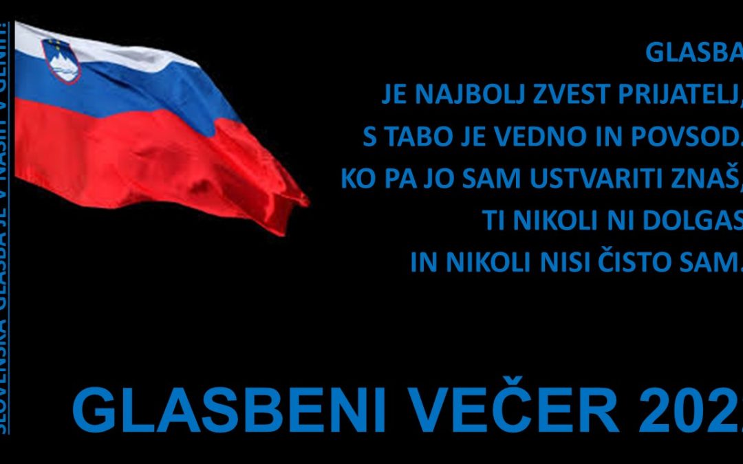 Glasbeni večer 2022