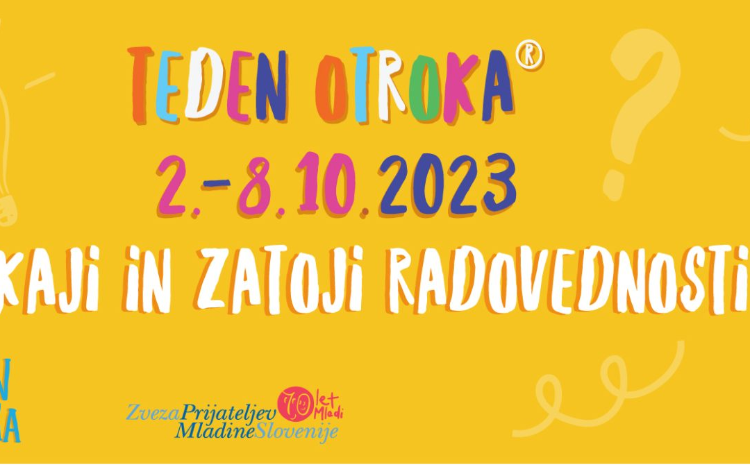 Teden otroka 2023